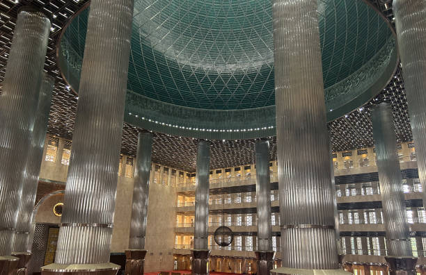 istock View inside Istiqlal Mosque in Indonesia 1936288733