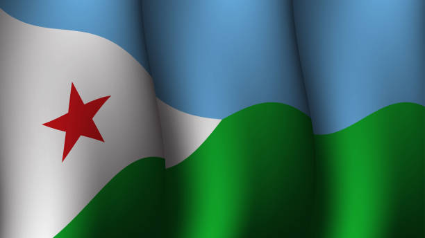istock djibouti waving flag background design on sunset view vector illustration 1936532508