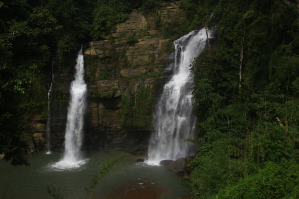 istock Double waterfall at Bandarban, Bangladesh 1936583290