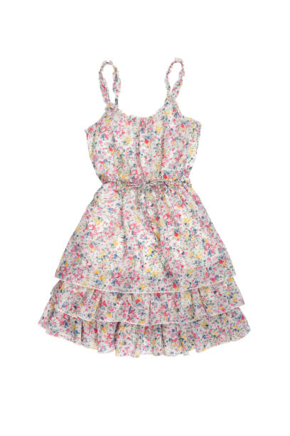 istock Children's dress isolated on a white background. 1936607594
