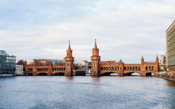 istock A yellow U-Bahn train crosses the Oberbaum Bridge in Berlin, Germany 1936613278