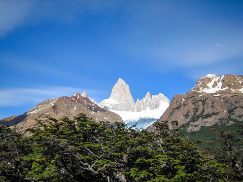 Majestic Fitz Roy and Cerro Torre peaks, Patagonia
