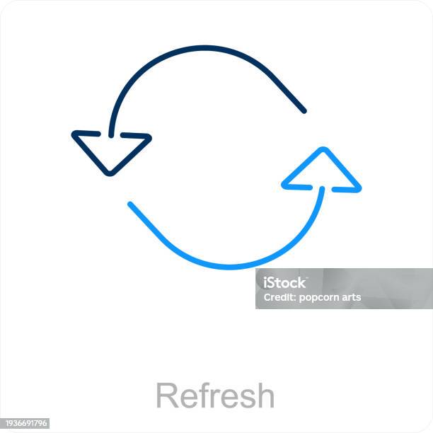 Refresh Stock Illustration - Download Image Now - Concepts, Concepts ...