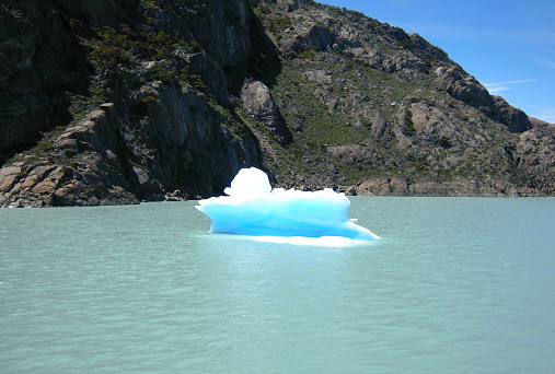Ice floe nearby Moreno Glacier, Argentina