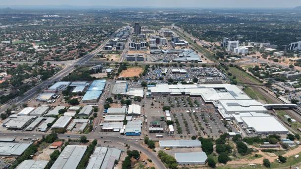 istock Railpark Shopping mall in Gaborone 1936775524