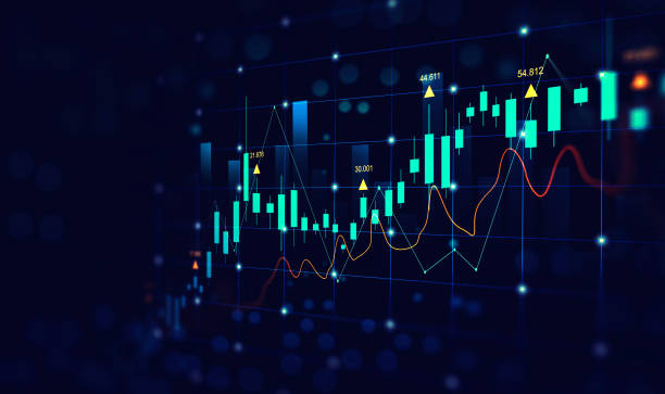 istock Business growth graph chart and success financial arrow up. Development graph profit and investment. 1936963701