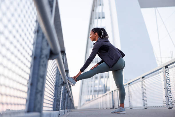 istock Woman working out outdoors in the morning 1936968549