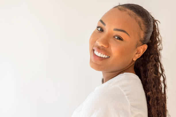 istock Happy african american head shot portrait 1937043049