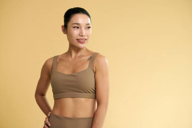 Fit Smiling Young Woman