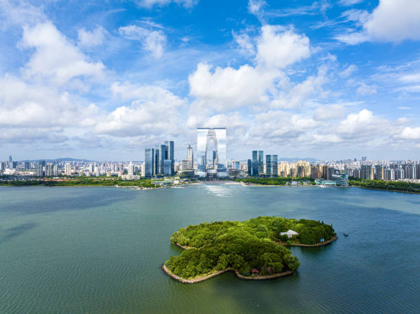 istock Suzhou Jinjihu Commercial District 1937063185