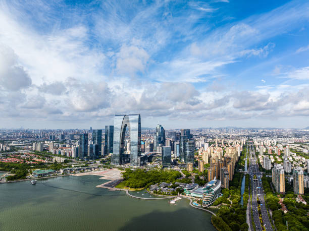 istock Suzhou Jinjihu Commercial District 1937064254
