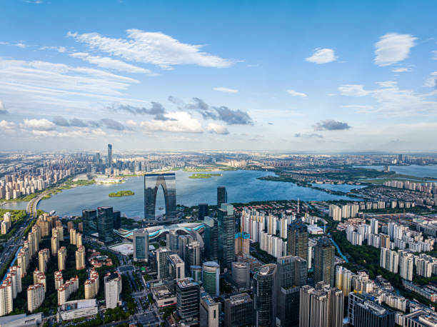 istock Suzhou Jinjihu Commercial District 1937068187
