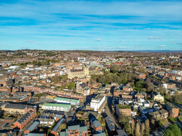 istock Exeter Cathedral in city centre 1937068763