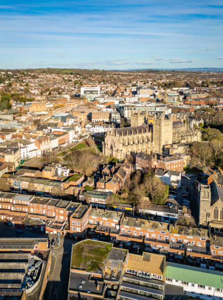 istock View over Exeter Cathedral and South Street 1937069309