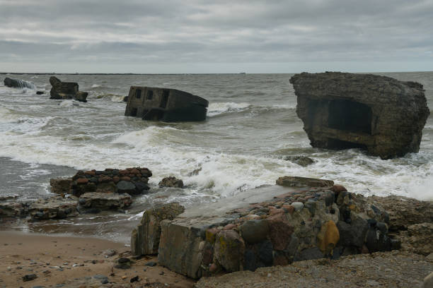 istock Destroyed northern fortifications on the shores. 1937125594