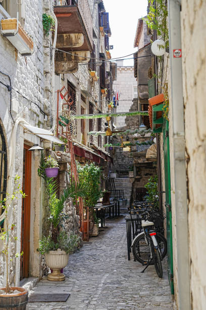 istock Street of old town (Trogir) 1937145216