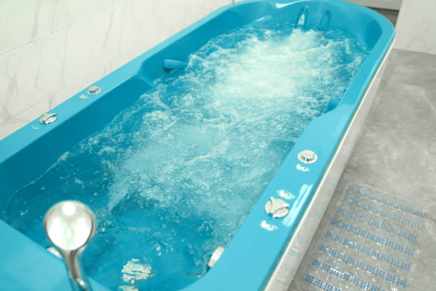 istock modern new patient baths in clean white room 1937185707