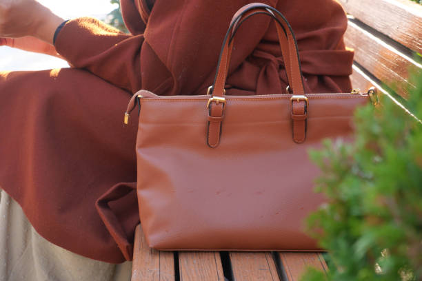 women with stylish casual purse .