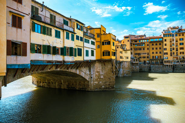 istock Golden bridge across Arno river in Florence 1937245096