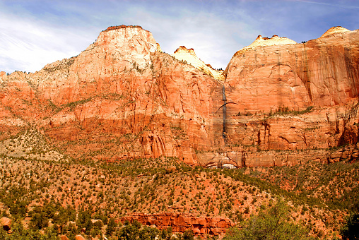 Zion National Park in Utah western United States
