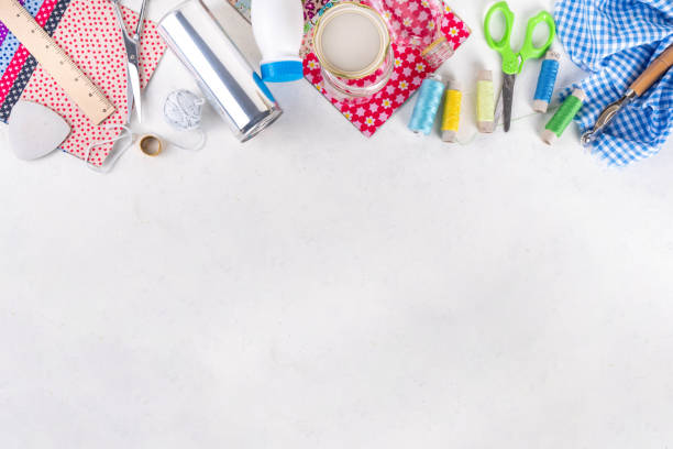 istock DIY upcycling ideas and materials background 1937280081