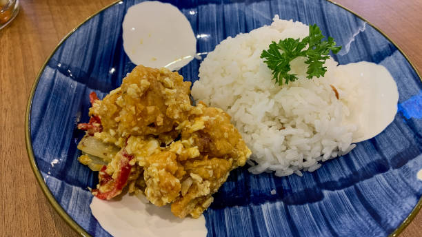 istock snapper cooked with crispy flour mixed with salted duck eggs 1937288924