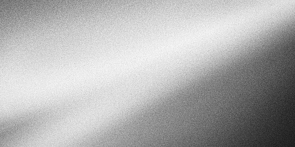 Gray grainy gradient background black white monochrome abstract noise texture banner backdrop design