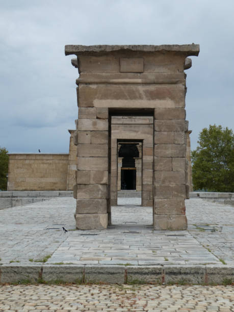 istock Egyptian Debod Temple in Madrid 1937366820