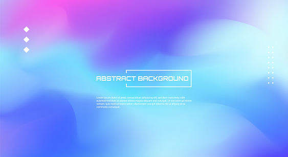 Abstract blurred blue gradient background, design for landing page template