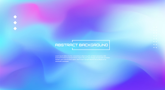 Abstract blurred blue gradient background, design for landing page template