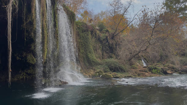 Kursunlu Waterfall Stock Photo Kurşunlu Waterfall, one of the landmarks of the Antalya Province of Turkey kursunlu waterfall stock pictures, royalty-free photos & images