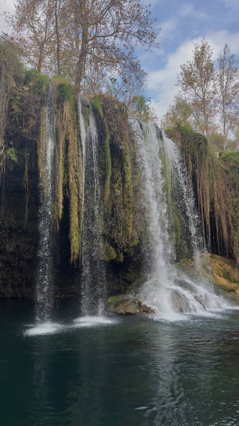 Kursunlu Waterfall Stock Photo Kurşunlu Waterfall, one of the landmarks of the Antalya Province of Turkey kursunlu waterfall stock pictures, royalty-free photos & images