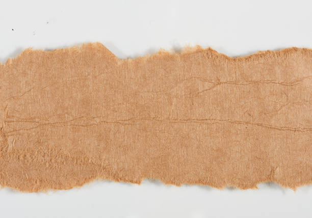 istock Brown corrugated cardboard paper texture background. 1937409664