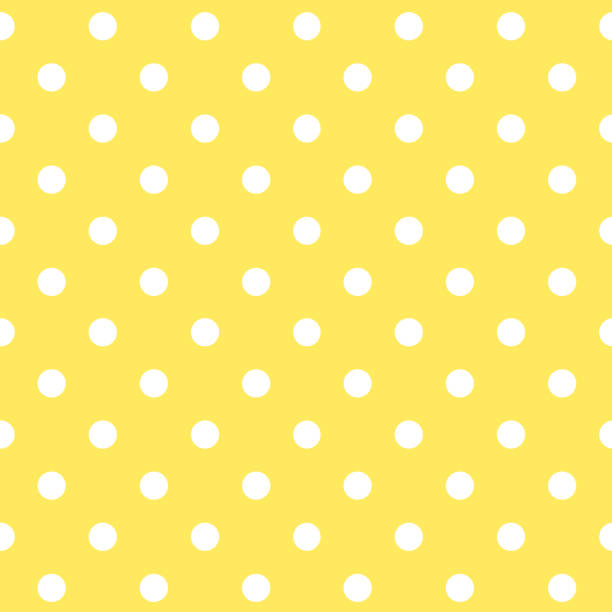 Polka Dot pattern, seamless texture vector art illustration