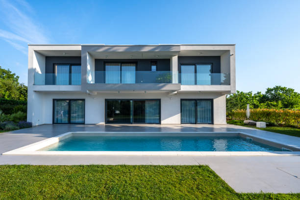 istock Luxury modern house exterior 1937435181
