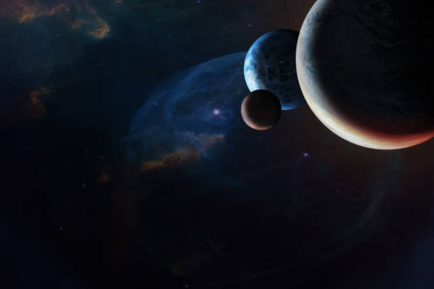istock Deep space planets in solar system. Elements of this image furnished by NASA. 1937476919