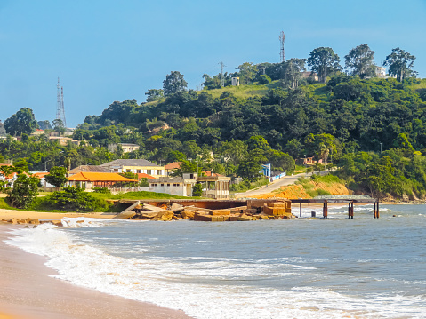 The Beach In Lândana In Angola photo