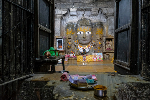 Chittorgarh, India - January 6, 2024: Samadhisvara Temple at Chittorgarh Fort in Chittorgarh, Rajasthan, India.