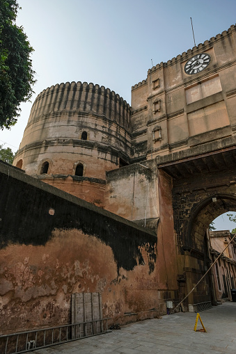 Ahmedabad, India - January 10, 2024: Bhadra Fort in Ahmedabad, Gujarat, India.