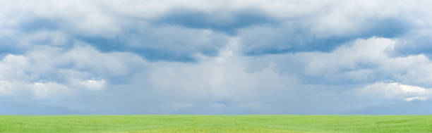 Free Stock Photo of Green Grass Field Under Cloudy Sky | Download Free ...