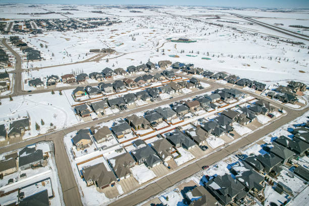 istock Aerial View of Warman, Saskatchewan 1937666320