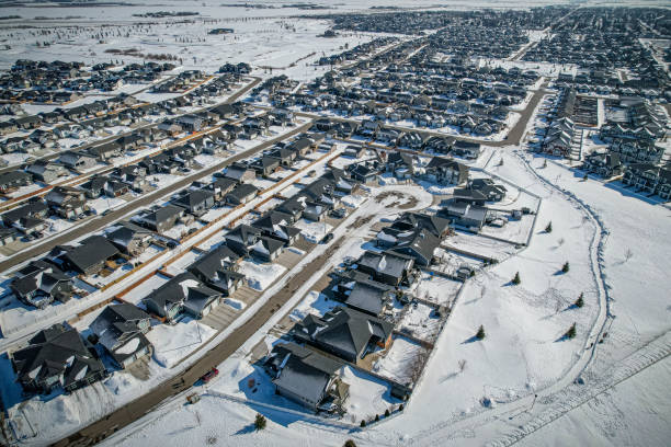istock Aerial View of Warman, Saskatchewan 1937666321