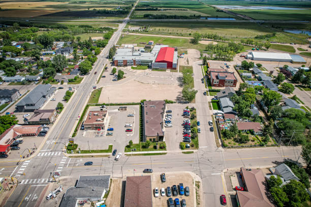 istock Warman, Saskatchewan in Summer Aerial View 1937667929