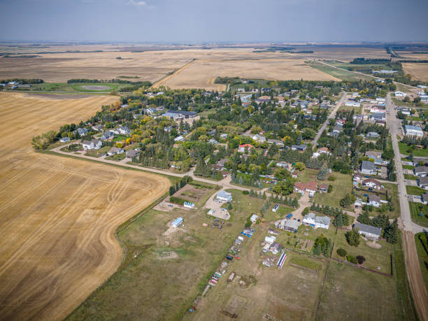 istock Aerial View of Waldheim, Saskatchewan 1937690051
