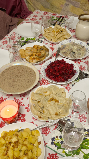 Sacred Christmas Feast: A Divine Gathering