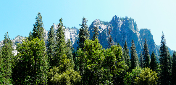 Landscape of Yosemite National Park, California - United States