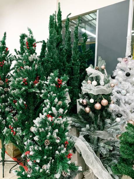istock Christmas tree decoration in the store 1937791762