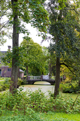 Estate Havezate Mensinge historic site in Roden, Drenthe in The Netherlands