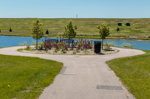 James Cameron Park is located in the Stonebridge neighborhood of Saskatoon.