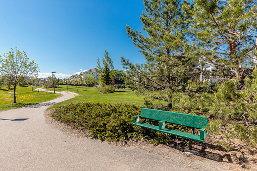 John Duerkop Park is located in the Willowgrove neighborhood of Saskatoon.